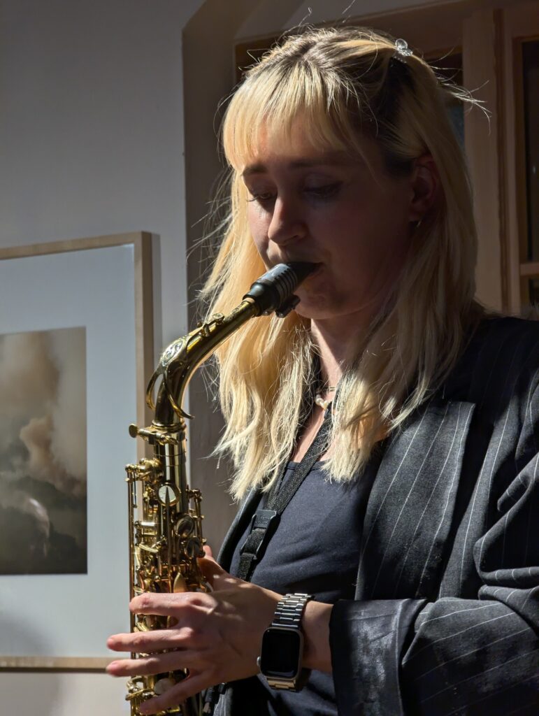Stefanie Boltz – FEMALE, Yvonne Moriel: Klarinette, Saxophon, Photo: Konrad Stania