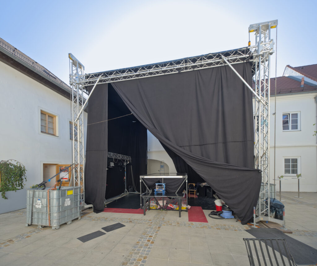 Bühne für proximity, (c) Konrad Stania