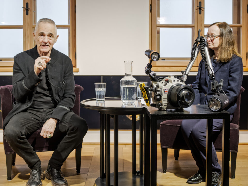 Manfred Wakolbinger, Artist Talk mit Jutta Fischel.